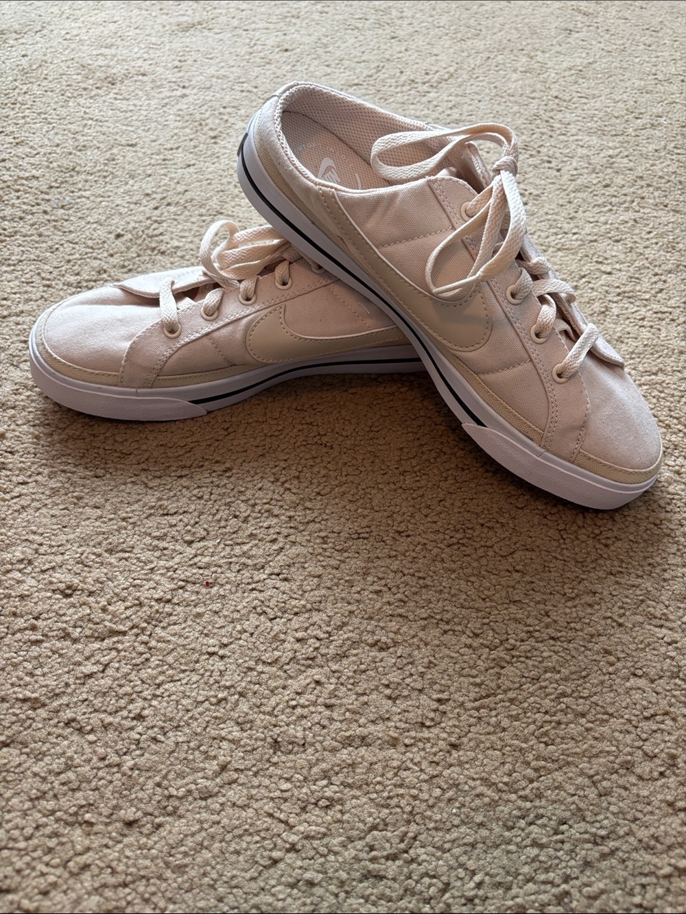 Nike Women’s Low-Top Sneakers in Light Tan